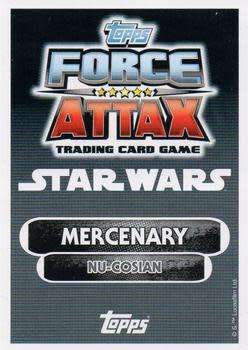 2016 Star Wars Force Attax Extra The Force Awakens #60 Bobbajo