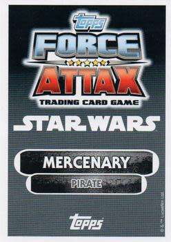 2016 Star Wars Force Attax Extra The Force Awakens #72 Captain Ithano