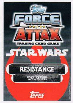 2016 Star Wars Force Attax Extra The Force Awakens #6 Chewbacca