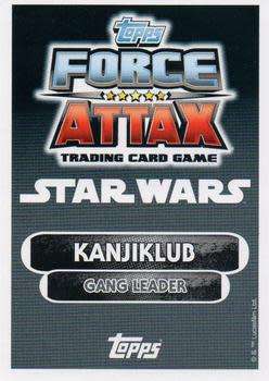 2016 Star Wars Force Attax Extra The Force Awakens #111 Tasu Leech [FOIL]