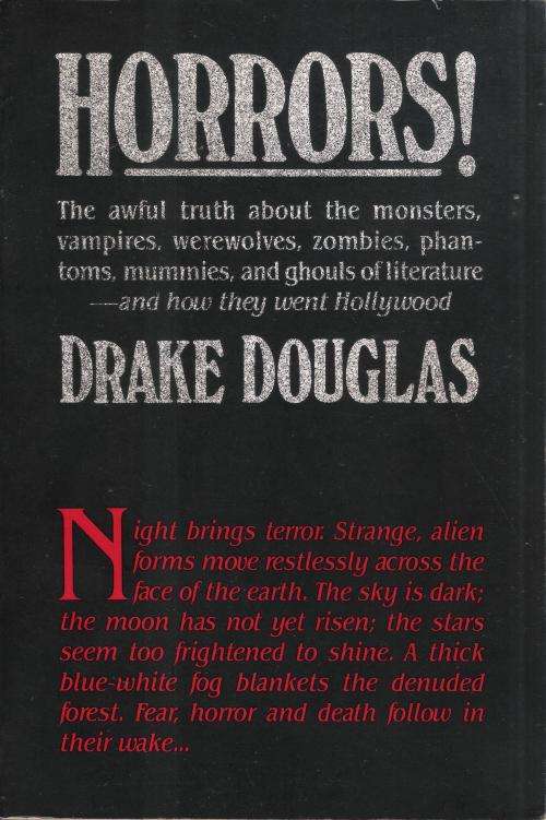 Horrors! by Drake Douglas (481 pgs.) [Paperback]