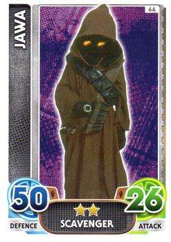 2016 Topps Star Wars Force Attax The Force Awakens #66 Jawa
