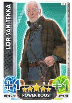 2016 Topps Star Wars Force Attax The Force Awakens #111 Lor San Tekka