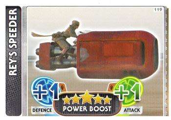 2016 Topps Star Wars Force Attax The Force Awakens #119 Rey`s Speeder