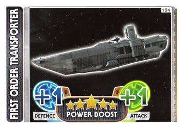 2016 Topps Star Wars Force Attax The Force Awakens #124 First Order Transporter