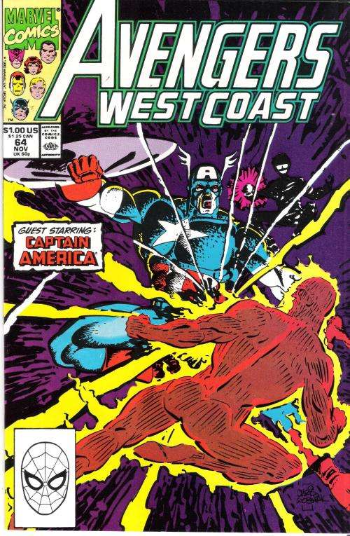 Marvel - Avengers West Coast #64 (Nov 1990)