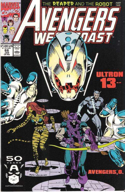 Marvel - Avengers West Coast #66 (Jan 1991)