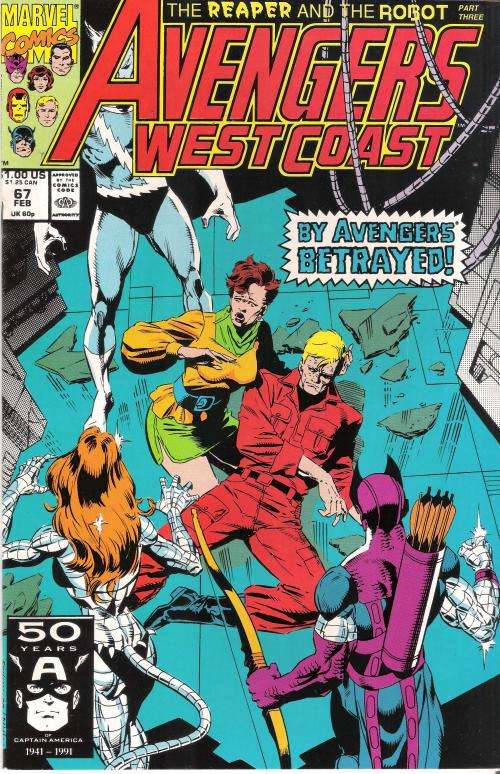 Marvel - Avengers West Coast #67 (Feb 1991)