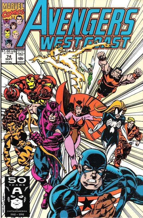 Marvel - Avengers West Coast #74 (Sep 1991)