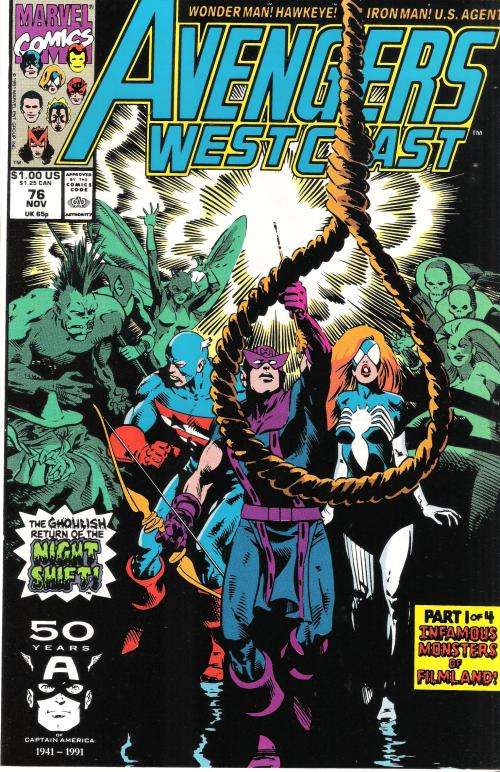 Marvel - Avengers West Coast #76 (Nov 1991)
