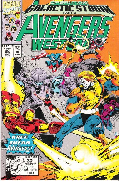 Marvel - Avengers West Coast #80 (Mar 1992)