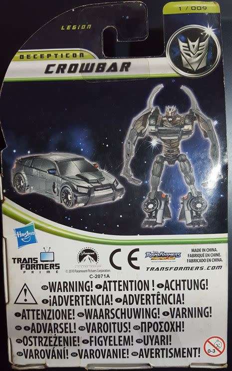 Transformers - Dark of the Moon - Cyberverse - Crowbar