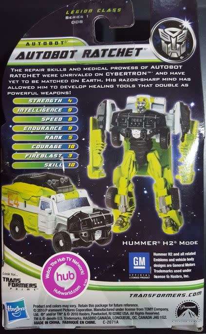 Transformers - Dark of the Moon - Cyberverse - Autobot Ratchet
