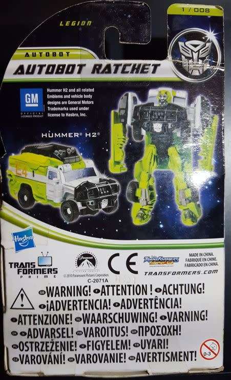 Transformers - Dark of the Moon - Cyberverse - Autobot Ratchet