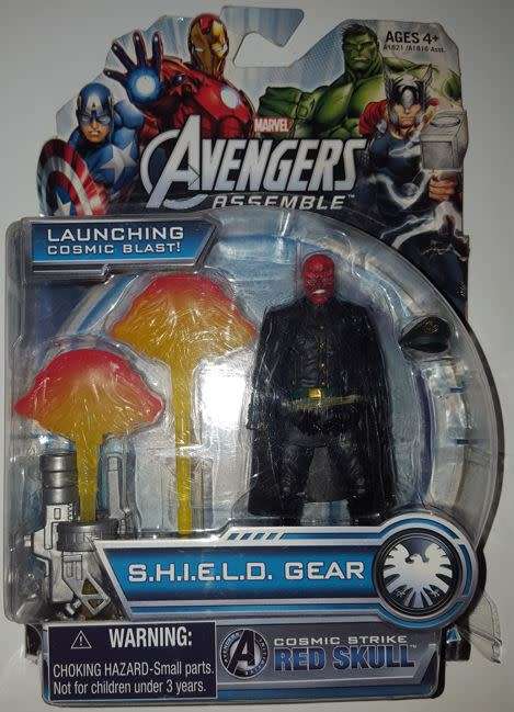 Marvel Avengers Assemble Cosmic Strike Red Skull [Hasbro 2013]