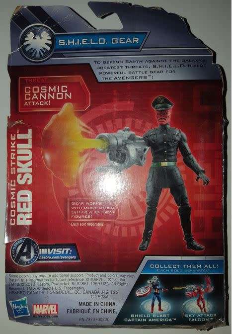 Marvel Avengers Assemble Cosmic Strike Red Skull [Hasbro 2013]