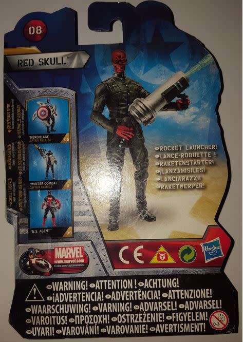 Marvel Studios Captain America The First Avenger Red Skull [Hasbro 2011]