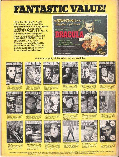 The House of Hammer vol. 1 no. 1. (52 pgs.) [Oct. 1976]