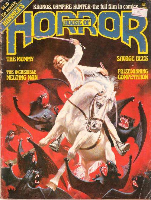 Hammer`s House of Horror #20 (52 pgs,) [May 1978]
