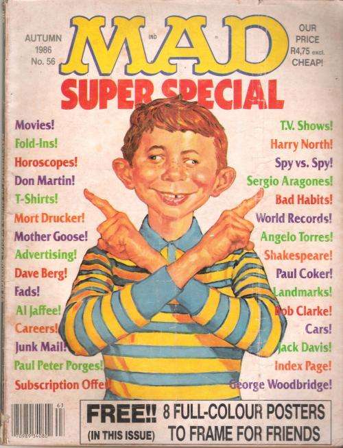 MAD Magazine Super Special #56 Autumn 1986