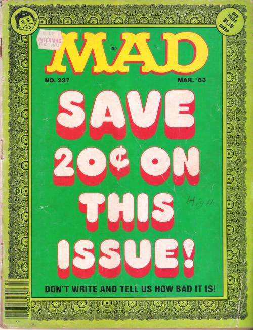 MAD Magazine #237 (Mar. 1983)