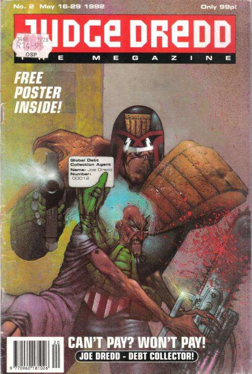JUDGE DREDD - The Megazine Vol.2 No.2 [May 16-29 1992]