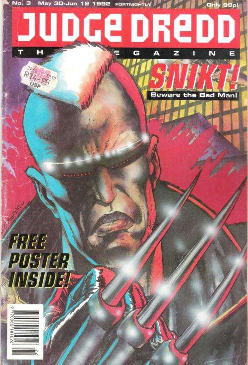 JUDGE DREDD - The Megazine Vol.2 No.3 [May 30 - June 12 1992]