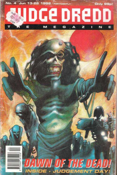 JUDGE DREDD - The Megazine Vol.2 No.4 [June 13-26 1992]