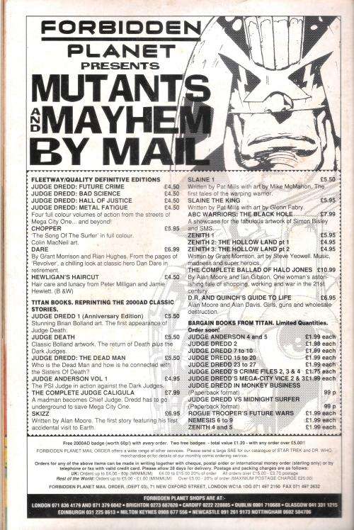 JUDGE DREDD - The Megazine Vol.2 No.5 [June 27 - July 10 1992]