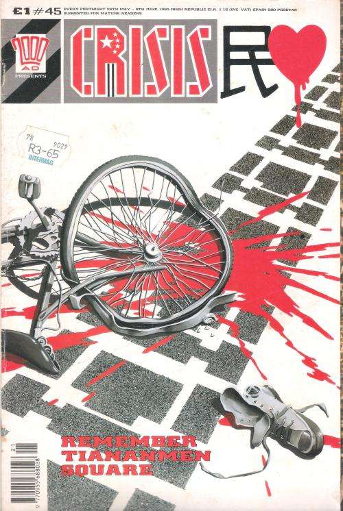 2000AD Presents - Crisis #45 [Fortnightly 26th May - 8th June 1990 * Suggested for Mature Readers]