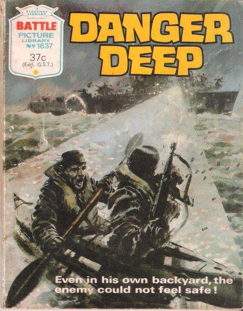 Battle Picture Library #1637 Danger Deep