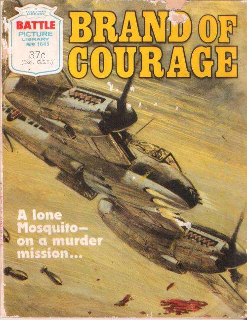 Battle Picture Library #1645 Brand of Courage