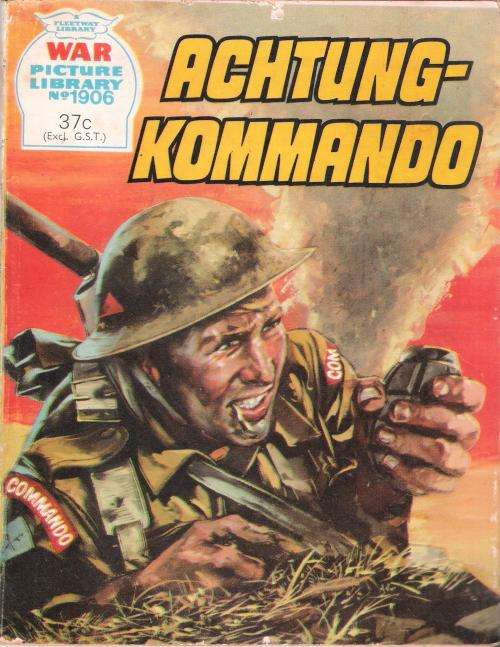 War Picture Library No. 1906 Achtung-Kommando [1984]