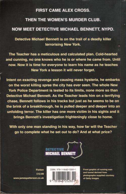 Run For Your Life - James Patterson (390 pages) [Paperback]
