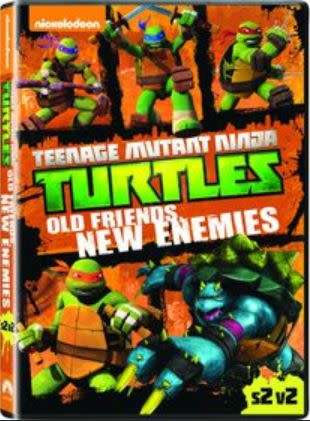 Teenage Mutant Ninja Turtles: Old Friends, New Enemies (season 2 volume 2) [DVD]