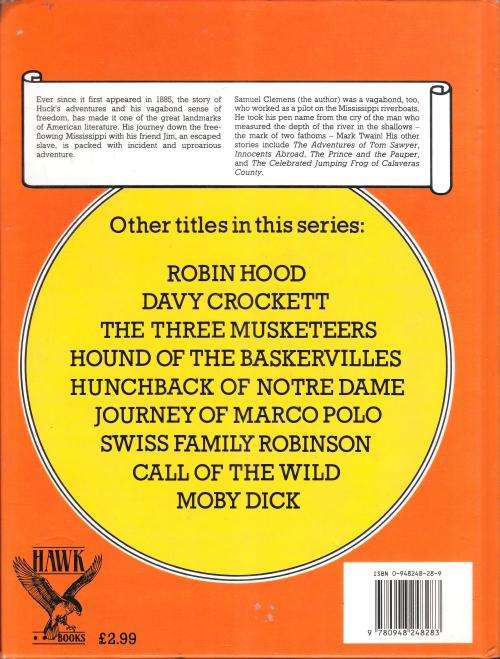 Huckleberry Finn - Mark Twain (Classic Comics) [Hardcover]