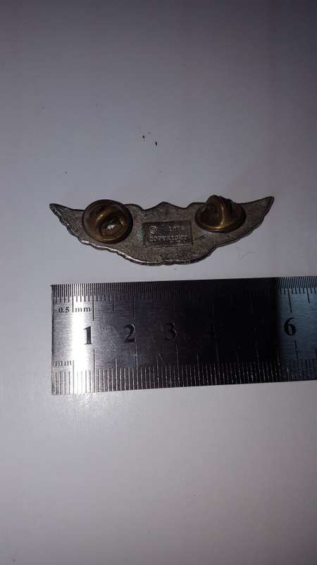 Vintage Kawasaki Motocycles Metal Pin Badge [1976]