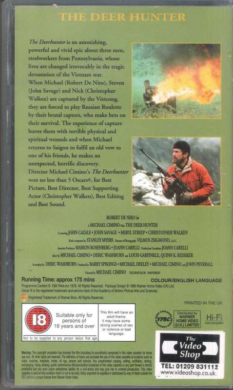 The Deer Hunter (1978) [VHS]