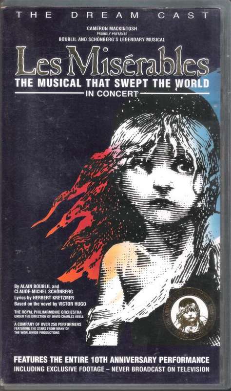 Les Miserables - In Concert {VHS]