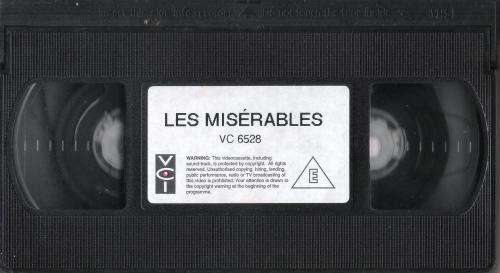 Les Miserables - In Concert {VHS]