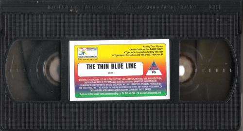The Thin  Blue Line - Volume One (1995) [VHS]