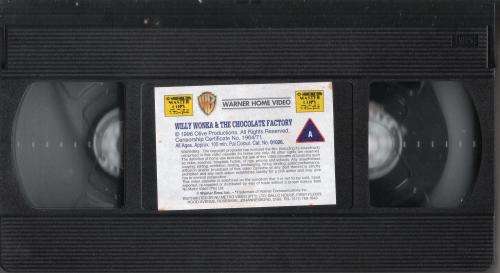 Willy Wonka & the Chocolate Factory (1971) [VHS]
