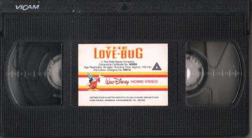 The Love Bug (1968) [VHS]