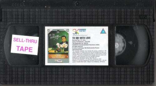 To Sir, With Love (1967) [VHS]