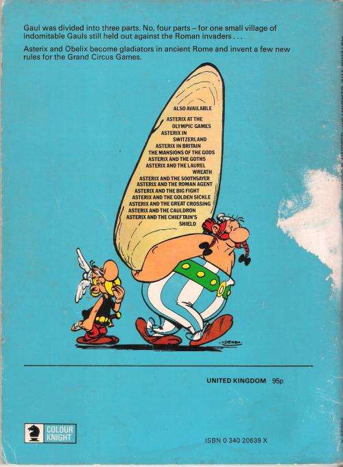 Asterix the Gladiator [A5 Paperback]