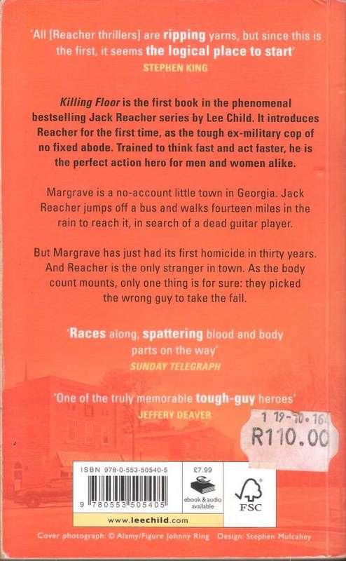 Lee Child - Killing Floor (525 pages) [Paperback]