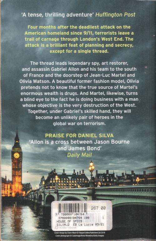 Daniel Silva - House of Spies (526 pages) [Paperback]