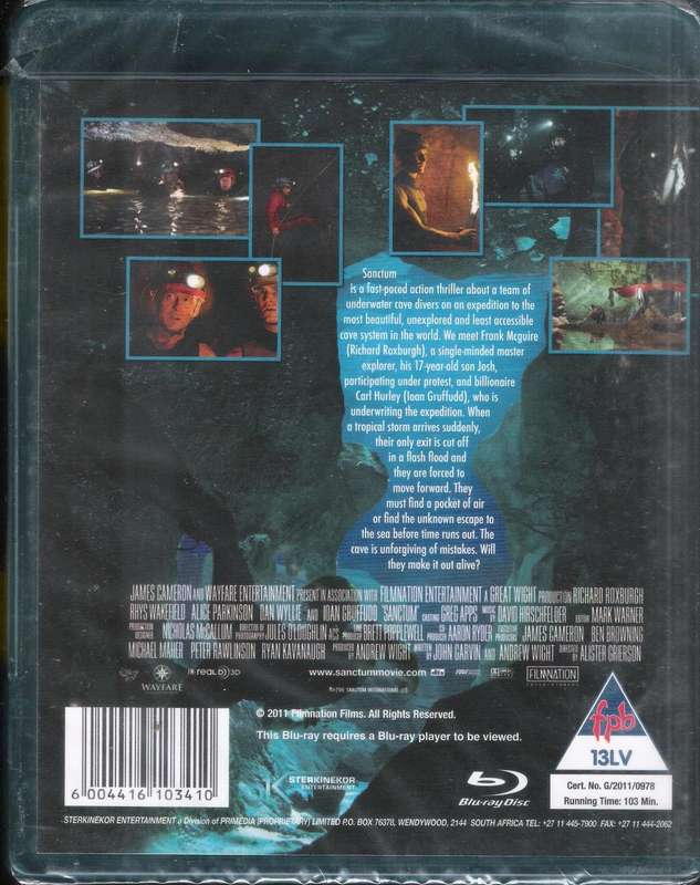 Sanctum (2011) [Blu-Ray]