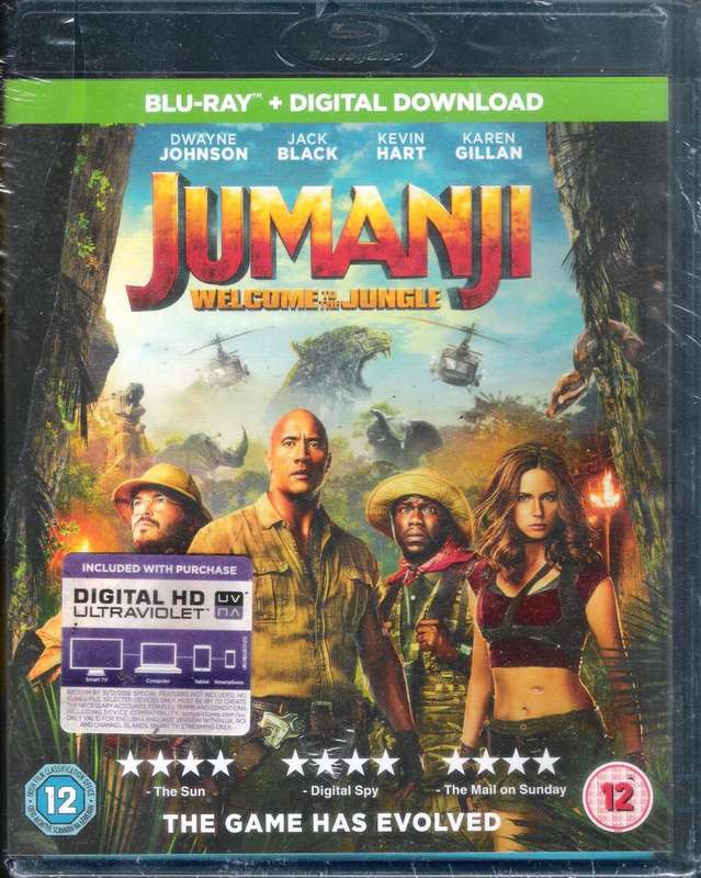 Jumanji - Welcome to the Jungle [Blu-Ray]