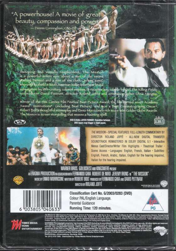 The Mission (1986) [DVD]